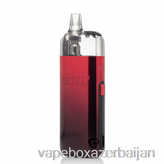 Vape Smoke SMOK TECH247 30W Pod Kit Red Black